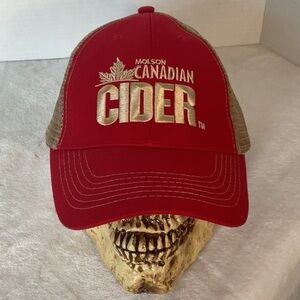 Molson Canadian Cider Red Cap